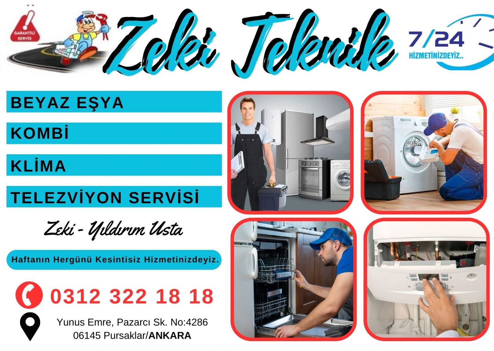 Pursaklar Arçelik Servisi 